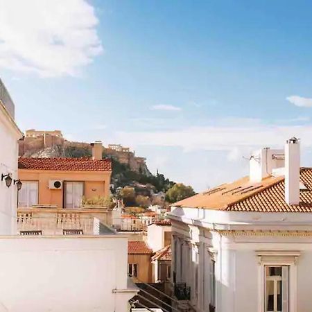 A Masterpiece In Plaka With Big Balcony And Acropolis View Leilighet Athen Eksteriør bilde